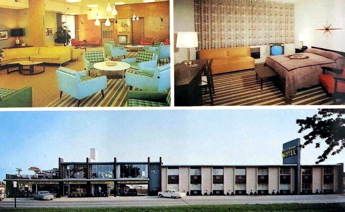 Crestwood Motel (Murray Hill Motel) - Old Postcard (newer photo)